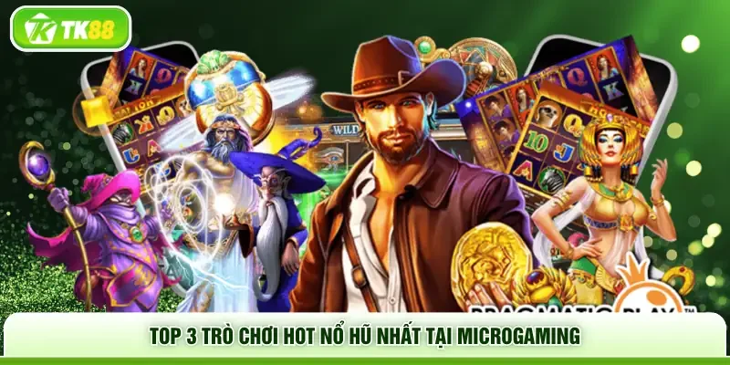 Top 3 trò chơi Nổ Hũ hot nhất tại Jokergaming